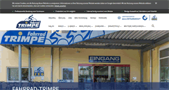 Desktop Screenshot of fahrrad-trimpe.de